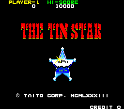 The Tin Star (set 1) Title Screen